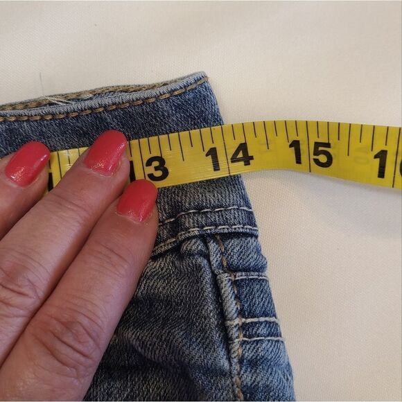 No Boundries jean shorts, stretch, juniors size 3 - Picture 3 of 5